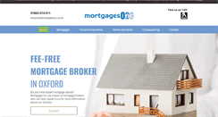 Desktop Screenshot of mortgagesinc.co.uk