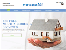 Tablet Screenshot of mortgagesinc.co.uk